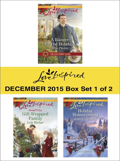 Cover image for Love Inspired December 2015, Box Set 1 of 2
